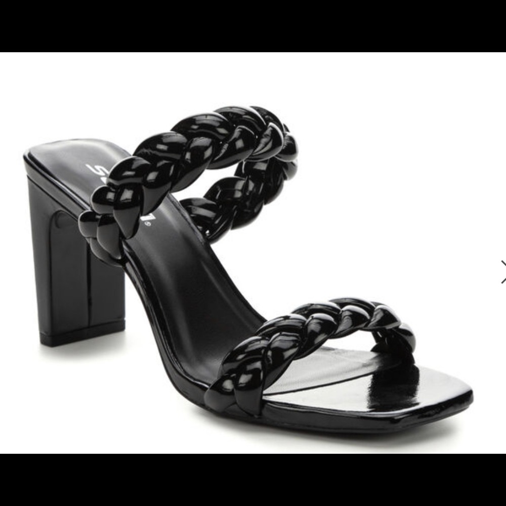 Soda size 7 braided heel, never worn